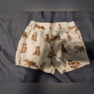 Kids Tiger Print Shorts